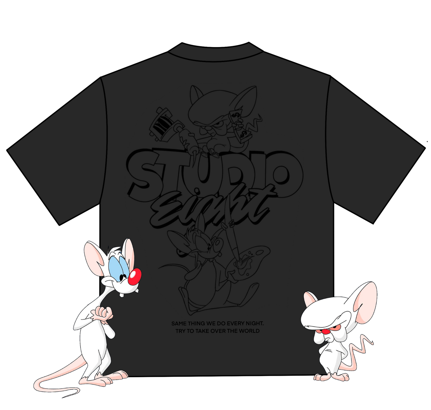 Studio 8 Pinky n’ Brain Tee